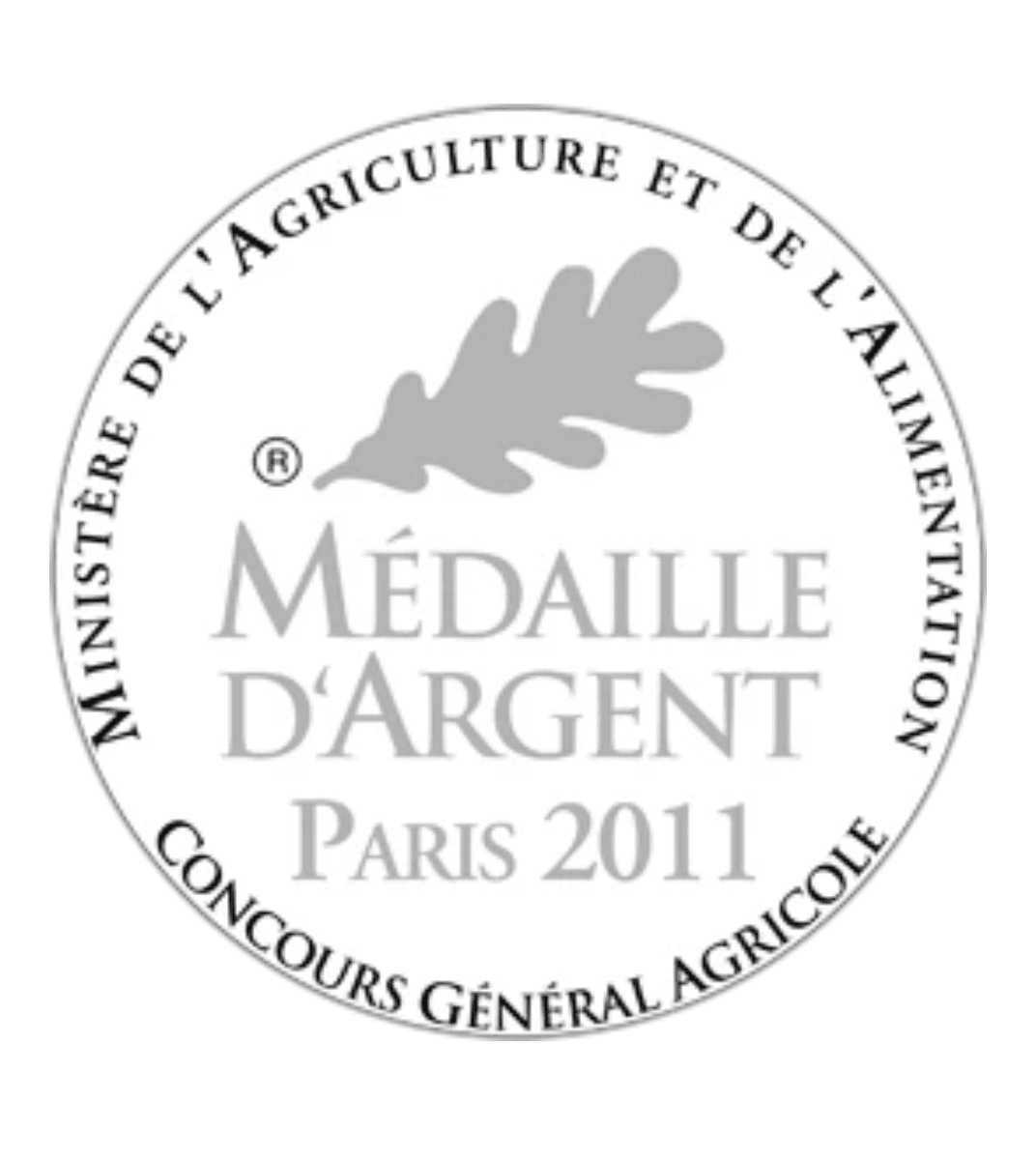 Médaille d'argent Concours Agricole 2011 - Huile d'olive Papillon bio le Mas de la Grange